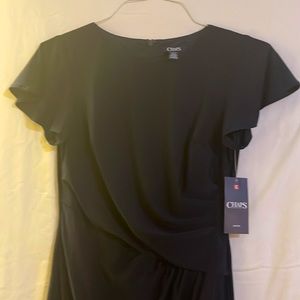CHAPS.COM —New Dress size  Small -Dark Blue (Navy)